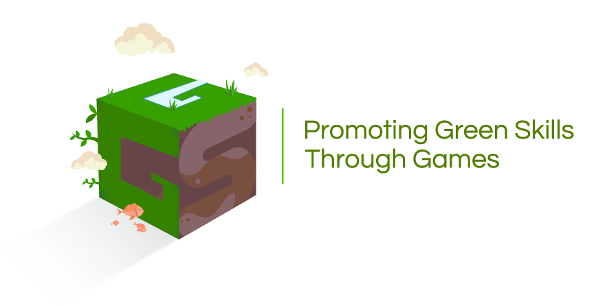 Promoting Green Skills Through Games Logo